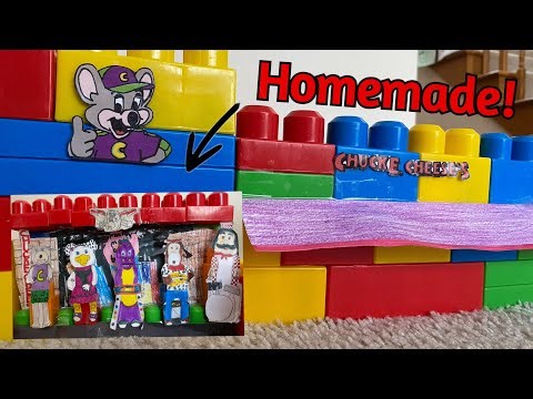We Built Our Own Home-Made Chuck E. Cheese!