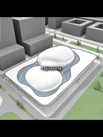From Classroom Chaos to Architectural Masterpieces: Designing the Shenzhen Performing Arts Center! 🤯 #engineering #architecture #design #3danimation #LearnOnTikTok