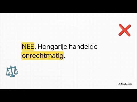 De Gabčíkovo Nagymaros Zaak (Hongarije v. Slowakije)