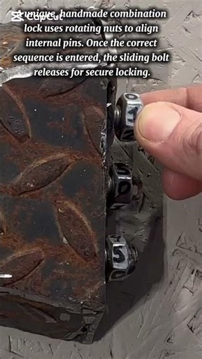 Custom Combo Lock Mechanism