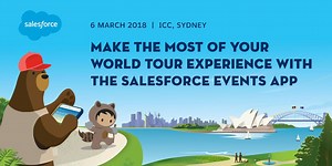 Want a fast, simple and paperless way to organise your day at the Salesforce World Tour Sydney? The Salesforce Events App will help you to plan your perfect day. Here's a quick demo on how it works: http://bit.ly/2CkGEkC #SalesforceTour | Salesforce