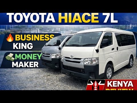 Toyota Hiace 7L Diesel Review | Price, Fuel Consumption & Business in Kenya 🇰🇪