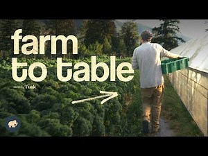 Chefs turned farmers (cooking with local ingredients).