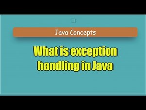 Java Exceptional Handling