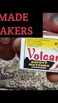 HOW TO MAKE HOMEMADE FIRE CRAKERS/ CLAPPERS FROM MATCHES