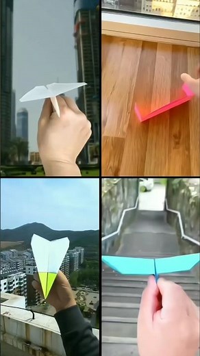 4 Amazing Flying objects using Paper (TUTORIAL)