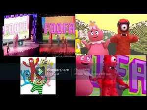 yo gabba gabba all my friends are different 5 parison