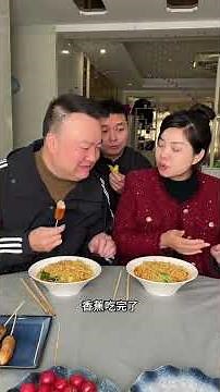 My selfish husband wanted me to eat wasabi, but he ended up crying because it was too spicy.