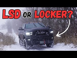 Ram 2500 Power Wagon and Ford F250 | Locking Differential vs Limited Slip Differential Explained
