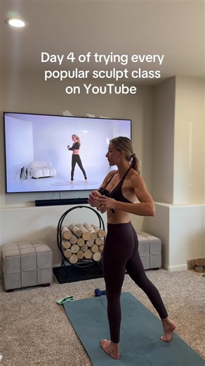 @Bailey Brown 🤍 35 minute Full Body Sculpt - her positivity, the uplifting messaging, just the sweetness of this human being is so motivating and inspiring. The class felt like a beginner to intermediate level. I loved it after an intense class yesterday. The matching outfit was not planned 🤣 who should I try for day 5? #pilates #pilatesroutine #athomeworkout #fitnesstipsforwomen #workoutfromhome