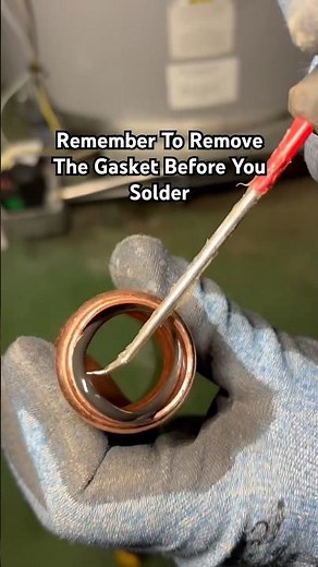 Soldering A Propress Fitting