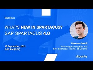Webinar: What's new in Spartacus? SAP Spartacus 4.0