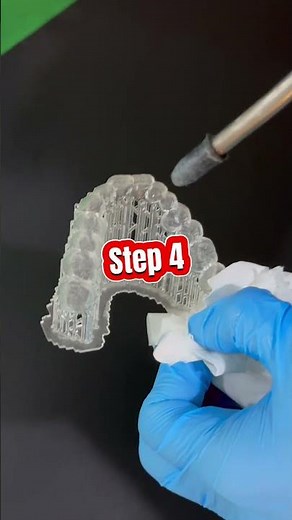 Step by Step - How to Make a Dental Model #dentaltechnology #3dprinting