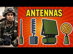 Modern Military Antennas Explained – Whip, Blade, Helical, AESA & More | All about Antennas