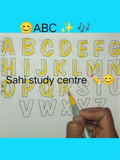 ABC Kids learning | Nursery Tutorial For kids #shortfeed #shorts #abcd