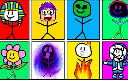 ROBLOX b站最全寻找火柴人游戏攻略 FIND THE STICKMEN