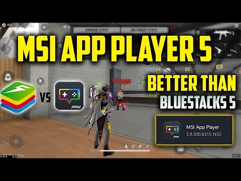 Msi App Player 5 Better than Bluestacks 5 😱 | Msi App player 5 how to Download | msi 5 new update