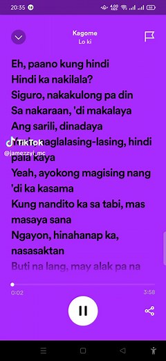 Kagome #lyricsvideo #singer #music #xyzbca #fyp #trending #musicyoulove #musicvideo #foryou #spotifylyricssongs #foryoupqgeシ #songwithlyrics #musiclovers