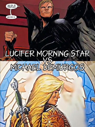 Epic Showdown: Lucifer vs Michael - DC vs Marvel Comics