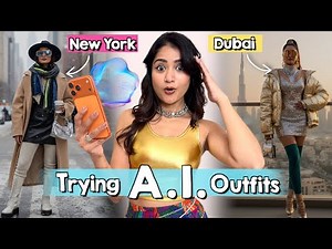 Trying A.I. Stylist To Create Outfits for Different Cities/Countries in Winters 😍 | Worth the Try?