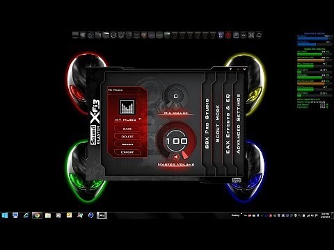Creative Sound Blaster X-Fi MB3 Software