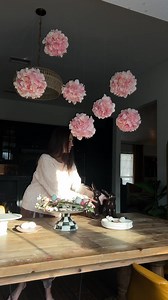 8.8K views · 220 reactions | I found my hydrangea balls at a little thrift store but they are so easy to make too! You just need little foam balls, faux flower petals, and some hot glue! | Kristyn Cole | Facebook