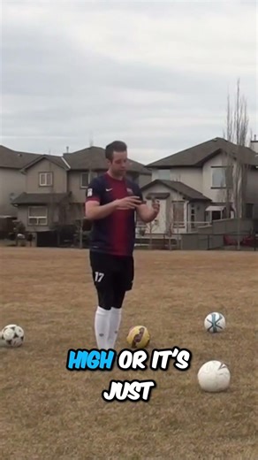 Fix Your Weak Soccer Shot: Strong Flexed Foot Secret! #shorts