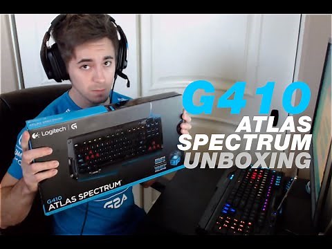 G410 Atlas Spectrum Unboxing - Sgares