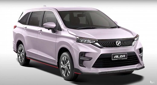 2022 Perodua Alza rendered once again, with elements from FB Honda Civic and W213 Mercedes E-Class - paultan.org