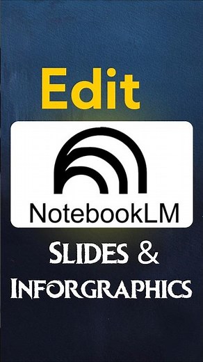 How to Edit NotebookLM Slides Deck PowerPoint and Infographics🔥Remove Watermark as Well