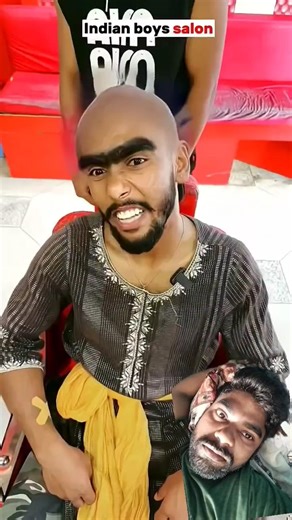 India boys hair salon sakina I Bal cutting aur kar diya sakina ko ganja Dekho video mein