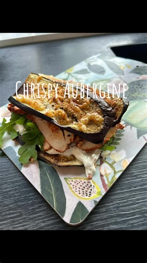 Sjukt gode chrispy Aubergine wraps