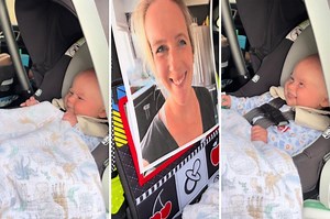 ‘I just discovered how to make my baby stop crying in the car’