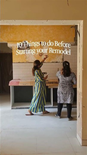 10 thngs to do before you start your Interior work !