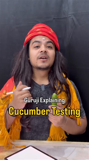 @samitknows on Instagram: "Cucumber Tasting 👅 Follow @samitknows for more ❤️❤️ #reel #new #info #testing #video #guruji #pookie #viral #tech #code"