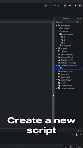 How To Make A Roblox Obby Checkpoint System (Part 1) #shorts #roblox #robloxstudio #robloxobby
