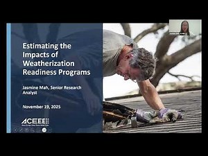 ACEEE Webinar: Weatherization Readiness: Home Repairs That Save Energy and Lower Costs