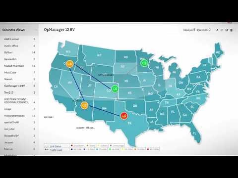 Network and performance monitoring - OpManager 12 (quick overview)