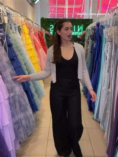 I'm not buying... I'm just looking! #nikkisglitzandglam #promdress #tampadress #prom #promdress2026💕