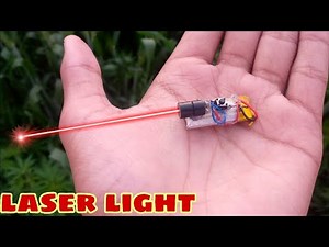 How to make laser light || New invention