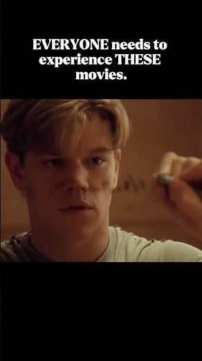 EVERYONE Needs To Experience THESE Movies Once🎬 #movie #shorts