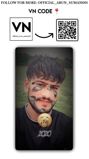 🇦 🇷 🇺 🇳 🇸 🇦 🇮 🇳 🇮 on Instagram: "Code video editing (Tutorial)⬇️⬇️ . . Next Code Ke Liye . . 𝐒𝐭𝐞𝐩 𝟏 : 𝐓𝐚𝐤𝐞 𝐚 𝐬𝐜𝐫𝐞𝐞𝐧 𝐬𝐡𝐨𝐭 𝐨𝐟 𝐭𝐡𝐢𝐬 𝐫𝐞𝐞𝐥 𝐒𝐭𝐞𝐩 𝟐 : 𝐎𝐩𝐞𝐧 𝐕𝐍 𝐕𝐢𝐝𝐞𝐨 𝐞𝐝𝐢𝐭𝐨𝐫 𝐚𝐩𝐩 𝐒𝐭𝐞𝐩 𝟑 : 𝐂𝐥𝐢𝐜𝐤 𝐨𝐧 𝐭𝐡𝐞 𝐬𝐜𝐚𝐧𝐧𝐞𝐫 𝐢𝐧 𝐭𝐨𝐩 𝐨𝐟 𝐫𝐢𝐠𝐡𝐭 𝐜𝐨𝐫𝐧𝐞𝐫 𝐒𝐭𝐞𝐩 𝟒 : 𝐒𝐜𝐚𝐧 𝐭𝐡𝐞 𝐒𝐜𝐫𝐞𝐞𝐧𝐬𝐡𝐨𝐭 & 𝐜𝐥𝐢𝐜𝐤 𝐨𝐧 𝐭𝐡𝐞 𝐝𝐨𝐰𝐧𝐥𝐨𝐚𝐝/ 𝐮𝐬𝐞 𝐒𝐭𝐞𝐩 𝟓 : 𝐒𝐞𝐥𝐞𝐜𝐭 𝐲𝐨𝐮𝐫 𝐩𝐡𝐨𝐭𝐨𝐬 𝐚𝐧𝐝 𝐞𝐱𝐩𝐨𝐫𝐭 𝐯𝐢�