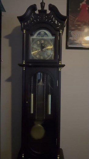 Quartz Westminster Chime Grandfather Clock Chimes 1pm