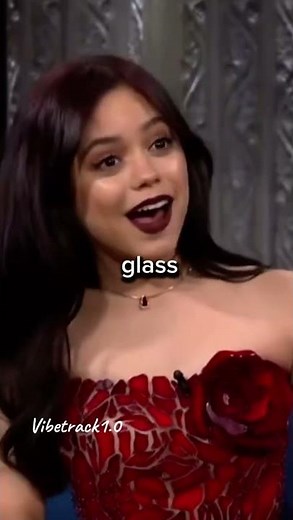 Jenna Ortega’s Answer About Her Dress Shocked Everyone 😳👗#jennaortegawednesday #shorts