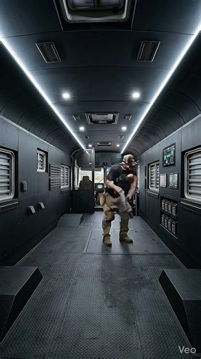 Normal RV → Doomsday Survival Vehicle 🚐#SurvivalRV #doomsdayprepper #aiconstruction #rvconversion