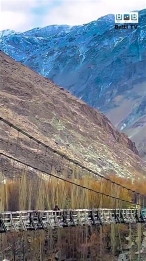 Suspension Bridge Somewhere in Baltistan | Paths Over the Wild – #suspensionbridge #goldengate #brid