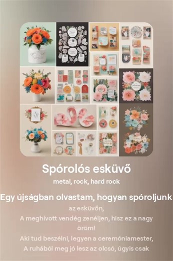 Spórolós esküvő, ez az új divat! #olcsó #esküvő #ingyen #mobil #fotós #süti