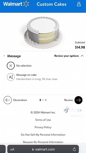 How to Order a Custom Birthday Cake from Walmart