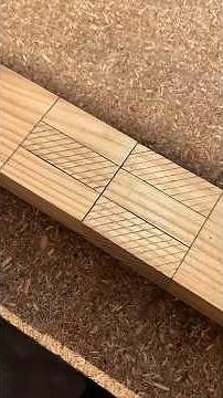 How to make Half Lap + Dowels Joint #woodscraft