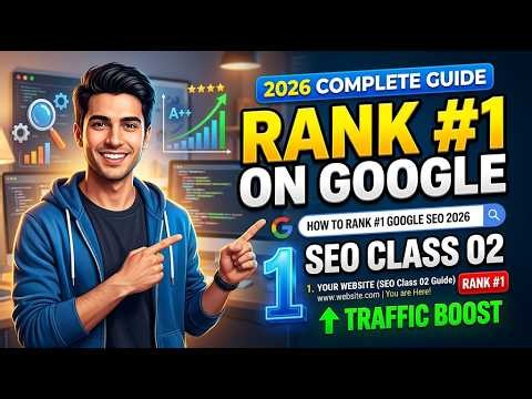 SEO (Search Engine Optimization) Explained | Complete Beginner Guide 2026 | Class 02